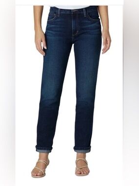 Joe’s Jeans cotton rolled straight stretch jeans size 31